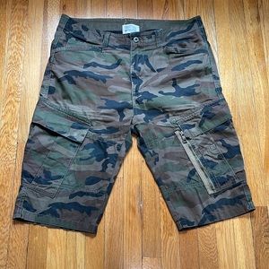 Smoke Rise Extra Tough Camo Cargo Shorts Men’s 34